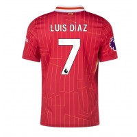 Maglia Calcio Liverpool Luis Diaz #7 Prima Divisa 2024-25 Manica Corta